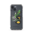 The Tractor Mugs Store iPhone 15 John Deere 6210 R | Clear Case for iPhone® Quality Farmers Merch