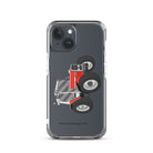 The Tractor Mugs Store iPhone 15 Massey Ferguson 3075 |  Clear Case for iPhone® Quality Farmers Merch