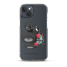 The Tractor Mugs Store iPhone 15 Plus Case IH Optum 300 CVX | Clear Case for iPhone® Quality Farmers Merch