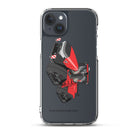 The Tractor Mugs Store iPhone 15 Plus Case IH Quadtrac 715 | Clear Case for iPhone® Quality Farmers Merch