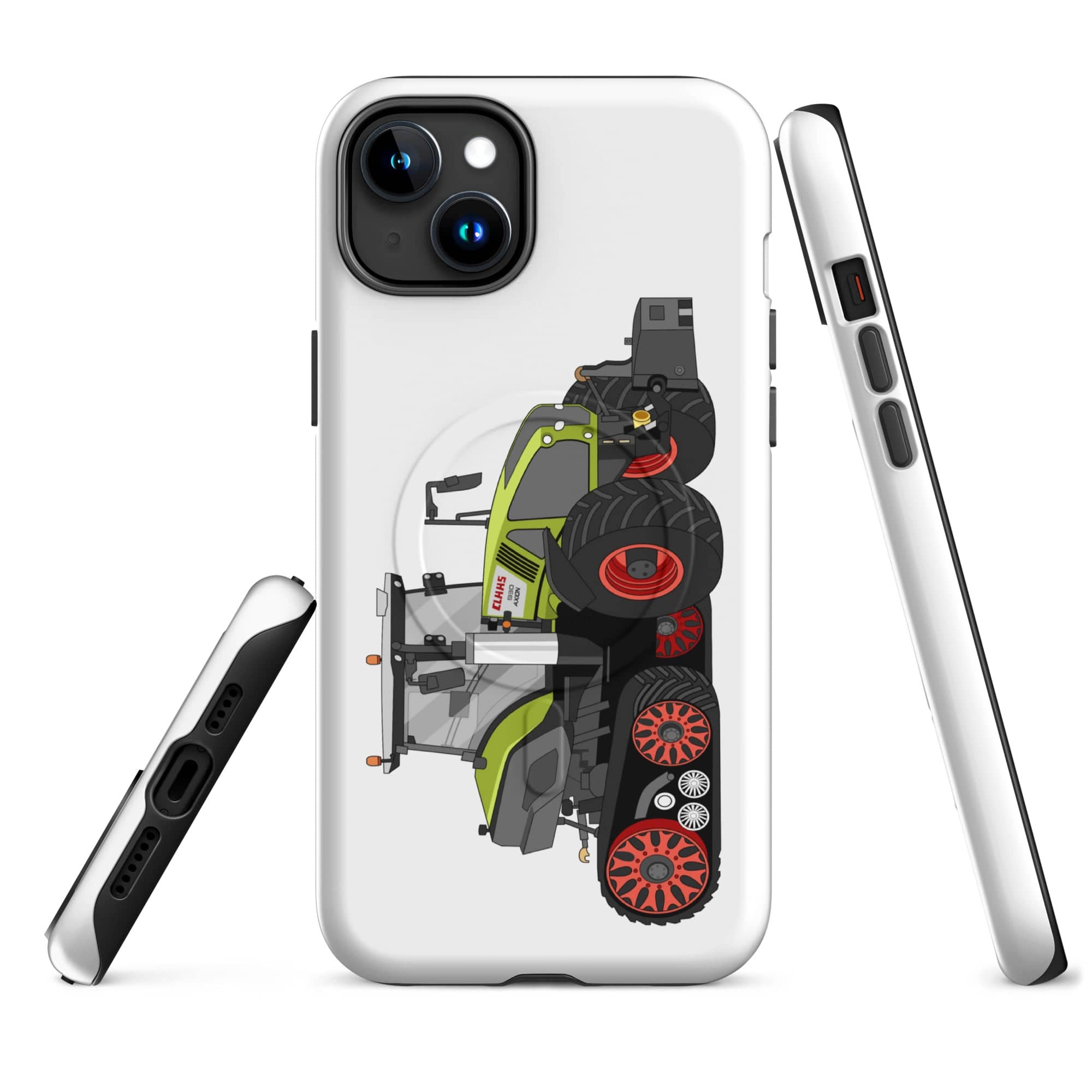 The Tractor Mugs Store iPhone 15 Plus Class Axion 930 | MagSafe® tough case for iPhone® Quality Farmers Merch