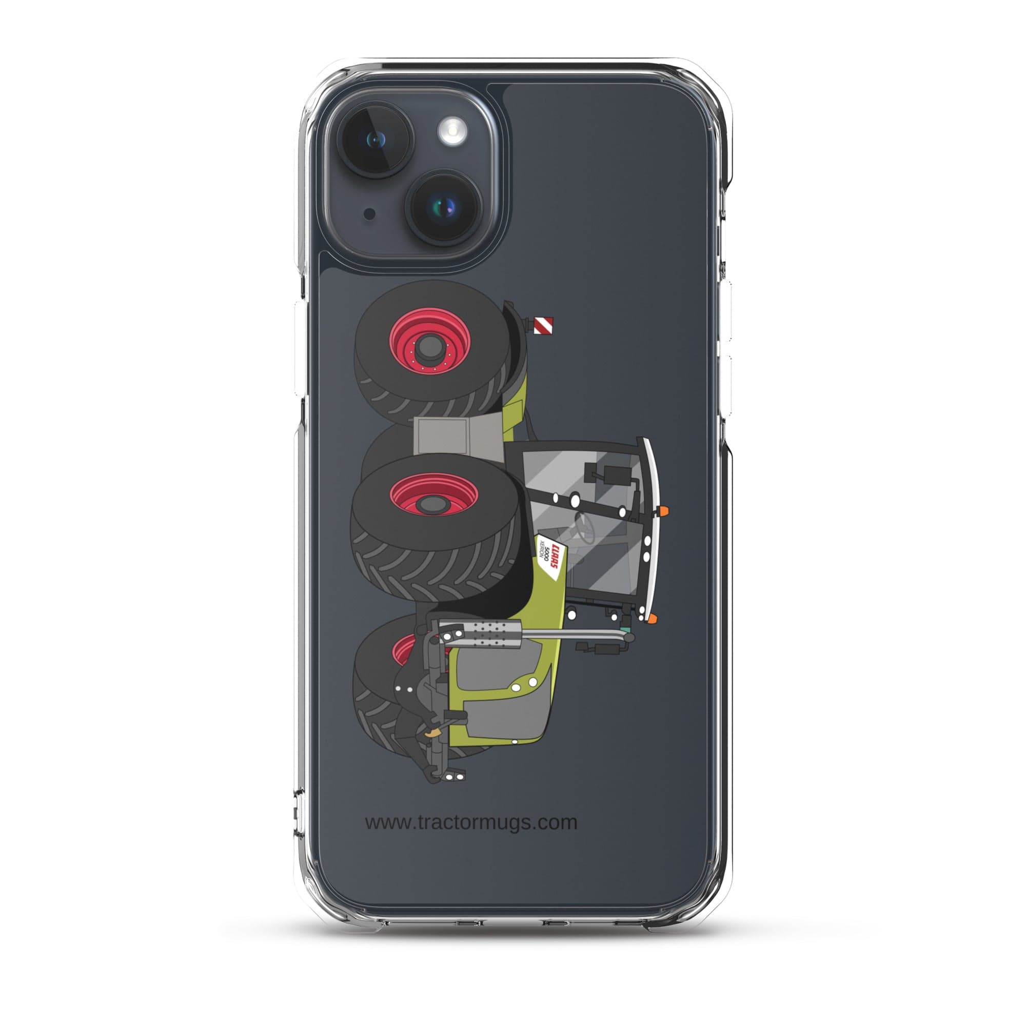 The Tractor Mugs Store iPhone 15 Plus Class Xerion 5000 | Clear Case for iPhone® Quality Farmers Merch