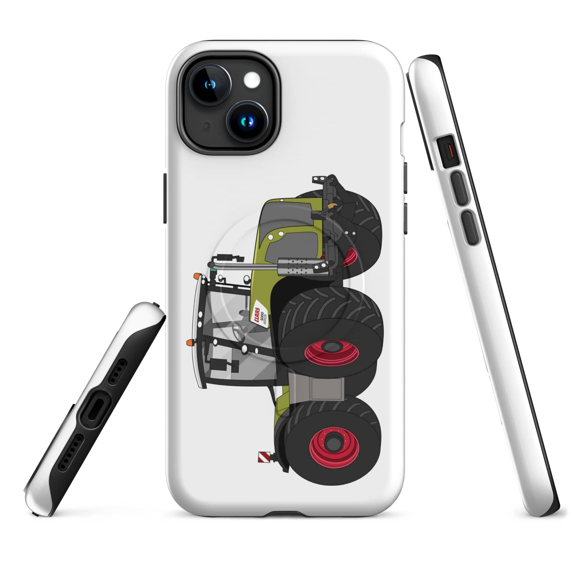 The Tractor Mugs Store iPhone 15 Plus Class Xerion 5000 Tractor VC | MagSafe® tough case for iPhone® Quality Farmers Merch