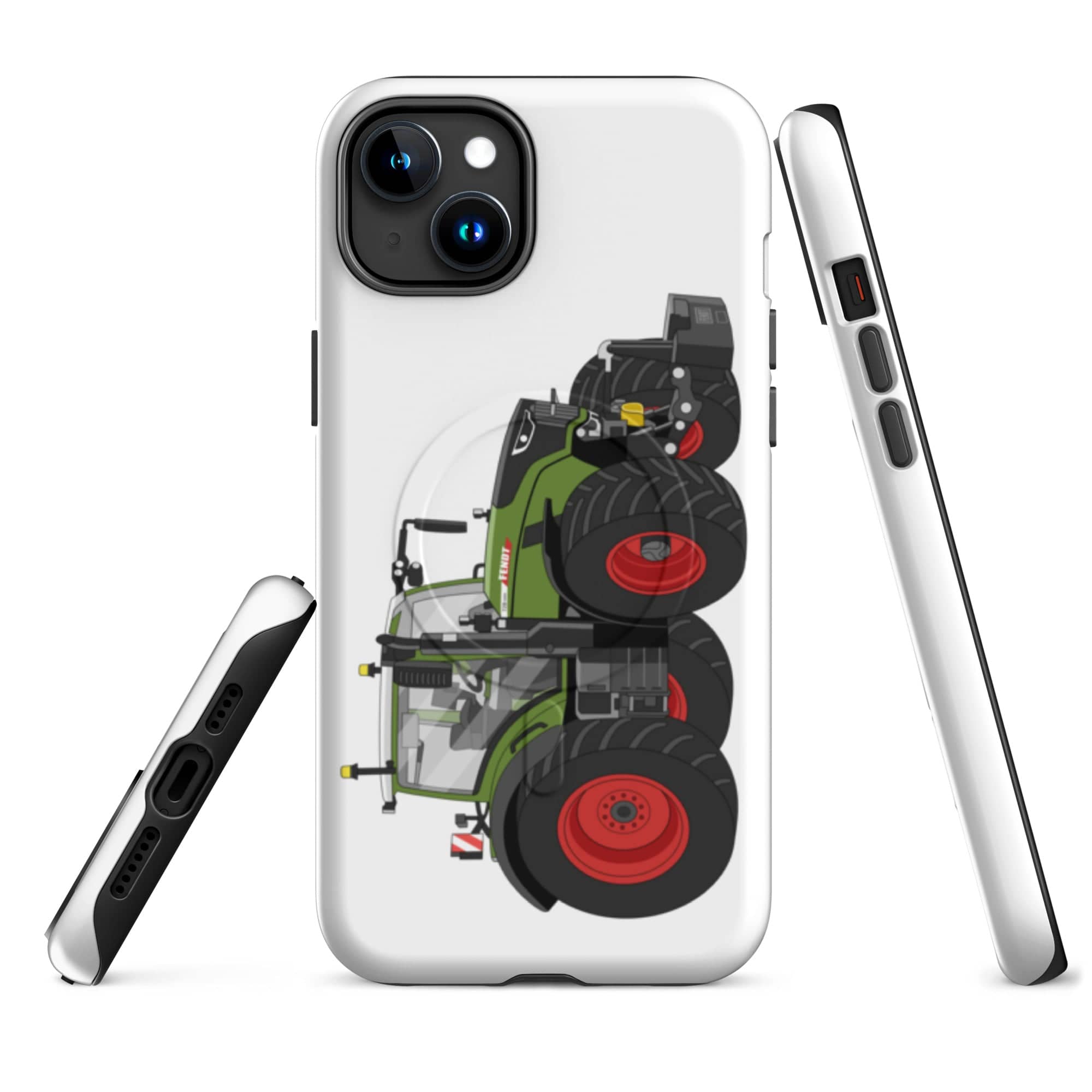 The Tractor Mugs Store iPhone 15 Plus Fendt 728 Vario | MagSafe® tough case for iPhone® Quality Farmers Merch