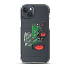 The Tractor Mugs Store iPhone 15 Plus Fendt Farmer TURBOMATIK 307 LSA  |  Clear Case for iPhone® Quality Farmers Merch
