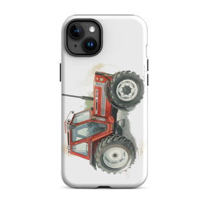 The Tractor Mugs Store iPhone 15 Plus FIAT 90-90 DT Watercolor | Tough Case for iPhone® Quality Farmers Merch