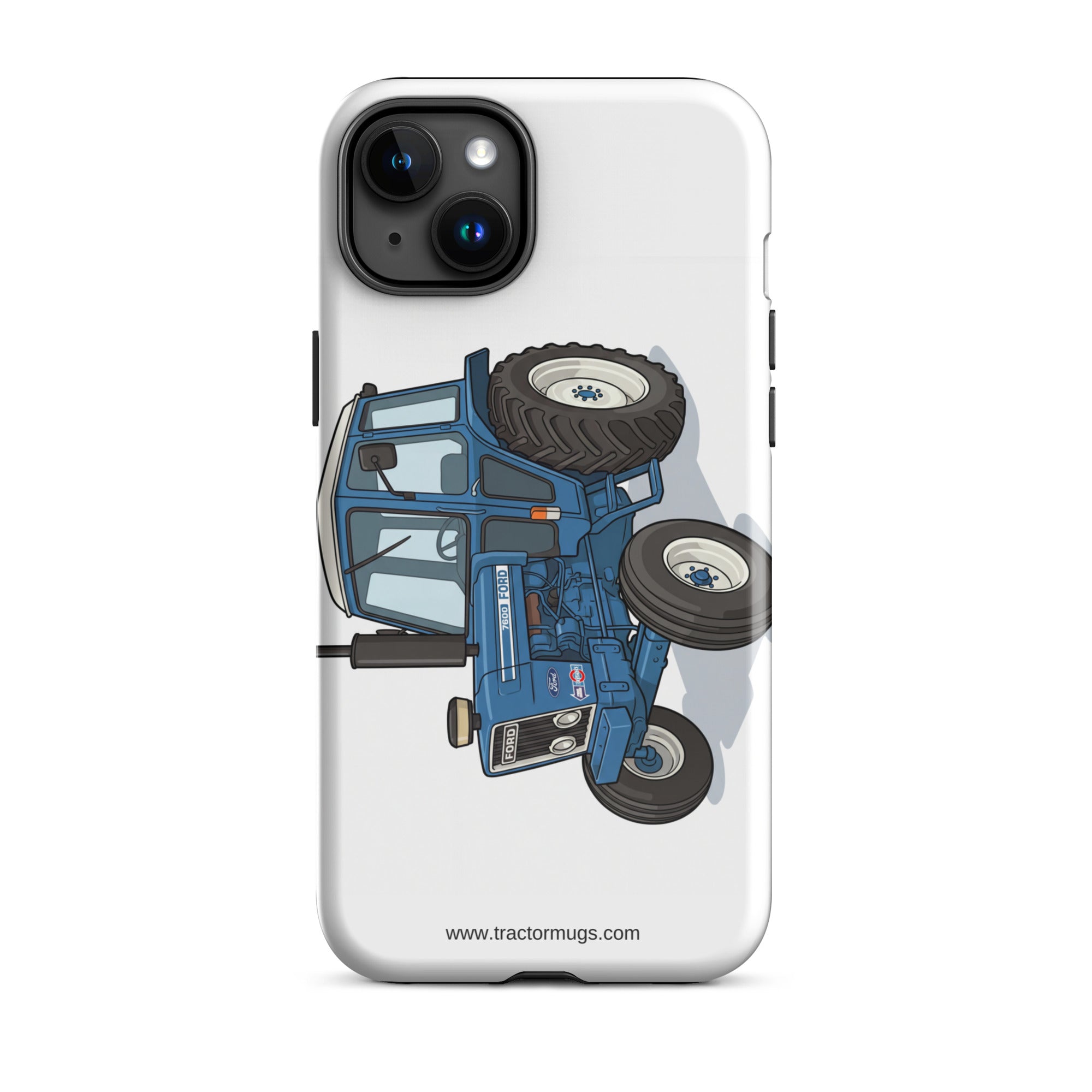 The Tractor Mugs Store iPhone 15 Plus Ford 7600 | Tough Case for iPhone® Quality Farmers Merch