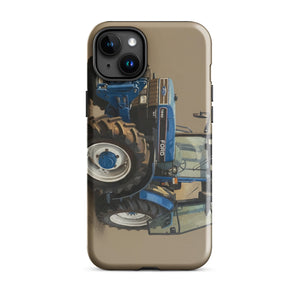 The Tractor Mugs Store iPhone 15 Plus Ford 7840 Oil-Painting | Tough Case for iPhone® Quality Farmers Merch