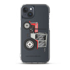 The Tractor Mugs Store iPhone 15 Plus Massey Ferguson 240 | Clear Case for iPhone® Quality Farmers Merch