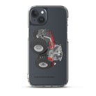The Tractor Mugs Store iPhone 15 Plus Massey Ferguson 9X | Clear Case for iPhone® Quality Farmers Merch