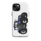 The Tractor Mugs Store iPhone 15 Plus New Holland T8 435 | MagSafe® tough case for iPhone® Quality Farmers Merch