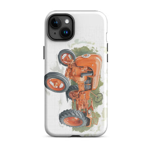 The Tractor Mugs Store iPhone 15 Plus Porsche Diesel A111 Watercolor | Tough Case for iPhone® Quality Farmers Merch