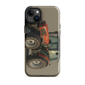 The Tractor Mugs Store iPhone 15 Plus SAME Dorado Natural 70 (Stage V) Oil Painting | Tough Case for iPhone® Quality Farmers Merch