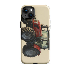 The Tractor Mugs Store iPhone 15 Plus SAME Explorer 105 (Stage V) Oil Painting | Tough Case for iPhone® Quality Farmers Merch