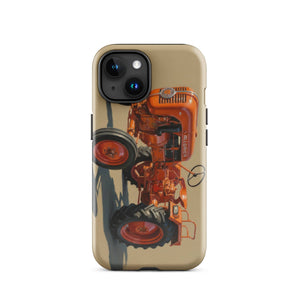 The Tractor Mugs Store iPhone 15 Porsche Diesel A111 Oil Painting | Tough Case for iPhone® Quality Farmers Merch