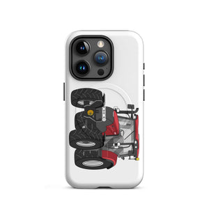 The Tractor Mugs Store iPhone 15 Pro Case IH Maxxum 145 | MagSafe® tough case for iPhone® Quality Farmers Merch