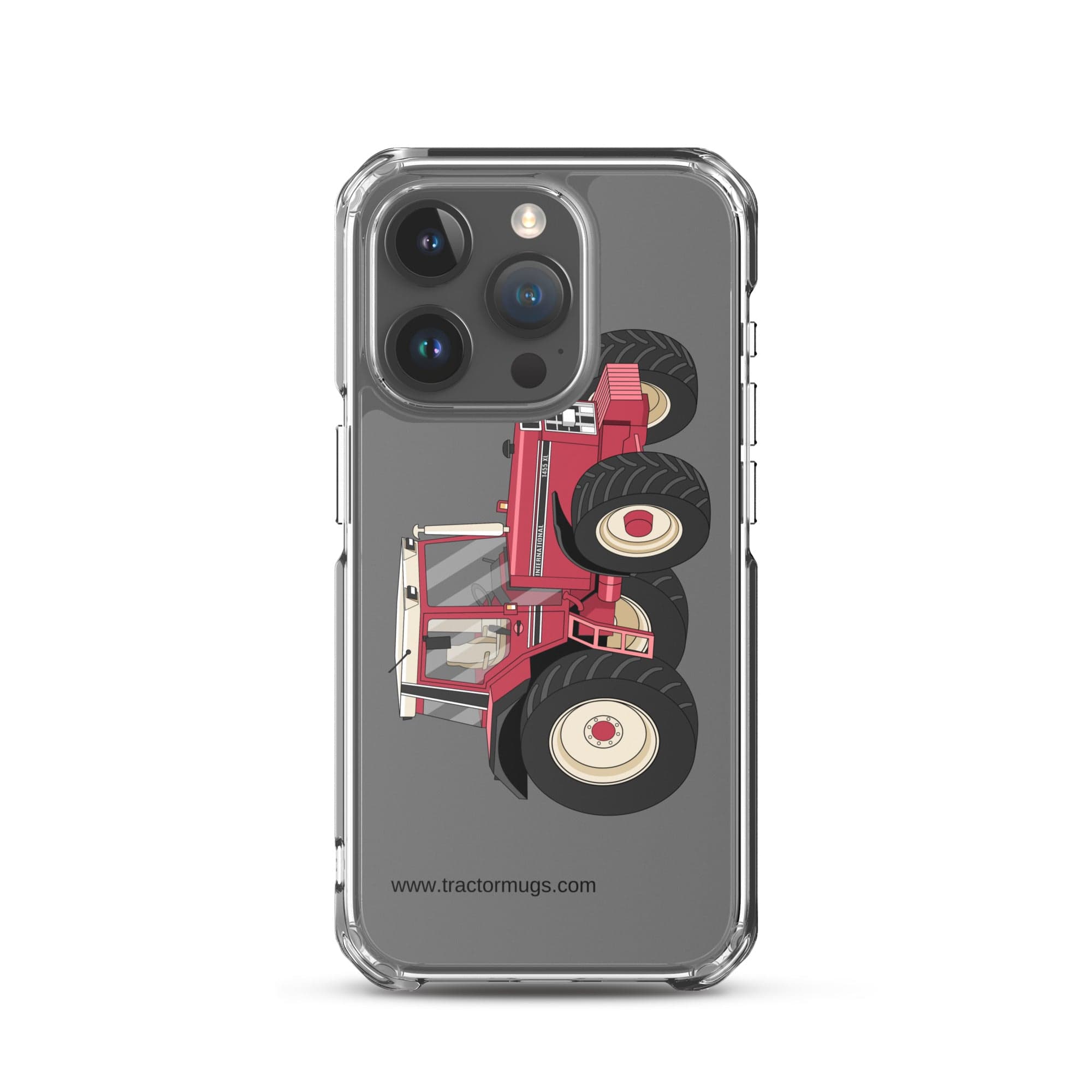 The Tractor Mugs Store iPhone 15 Pro Case International 1455 XL | Clear Case for iPhone® Quality Farmers Merch