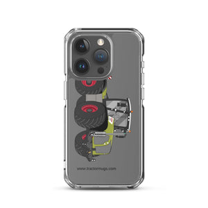 The Tractor Mugs Store iPhone 15 Pro Class Xerion 5000 | Clear Case for iPhone® Quality Farmers Merch