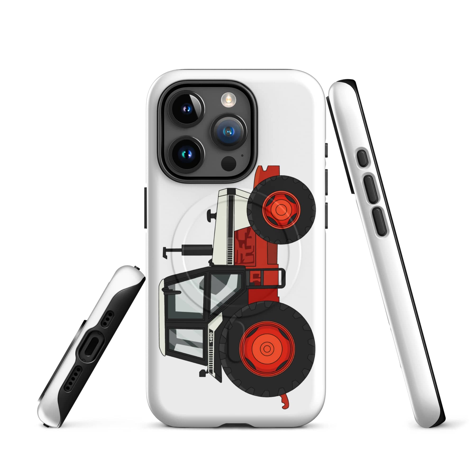 The Tractor Mugs Store iPhone 15 Pro David Brown 1490 4WD | MagSafe® tough case for iPhone® Quality Farmers Merch