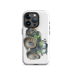 The Tractor Mugs Store iPhone 15 Pro Deutz-Fahr 9340 Watercolor | Tough Case for iPhone® Quality Farmers Merch