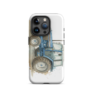 The Tractor Mugs Store iPhone 15 Pro Ford 6640 Watercolor | Tough Case for iPhone® Quality Farmers Merch