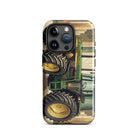 The Tractor Mugs Store iPhone 15 Pro John Deere 3350 | Art Deco Tough Case for iPhone® Quality Farmers Merch