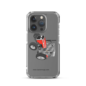 The Tractor Mugs Store iPhone 15 Pro Massey Ferguson 362 | Clear Case for iPhone® Quality Farmers Merch