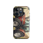 The Tractor Mugs Store iPhone 15 Pro Massey Ferguson 6180 | Art Deco Tough Case for iPhone® Quality Farmers Merch