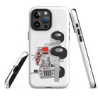 The Tractor Mugs Store iPhone 15 Pro Max Big Bud Tractor | MagSafe® tough case for iPhone® Quality Farmers Merch