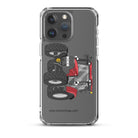 The Tractor Mugs Store iPhone 15 Pro Max Case IH Maxxum 145 | Clear Case for iPhone® Quality Farmers Merch