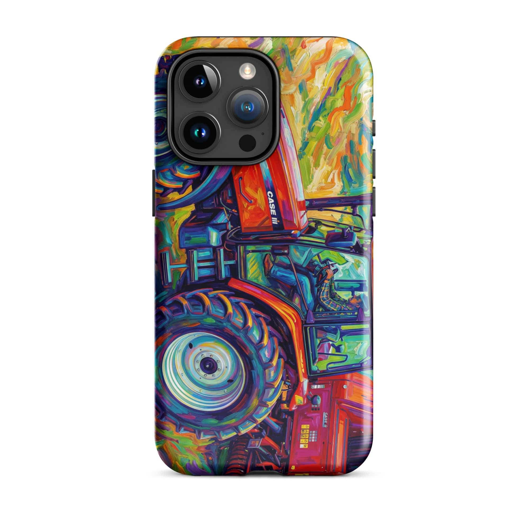 The Tractor Mugs Store iPhone 15 Pro Max CASE MX 130 | Splash Art Tough Case for iPhone® Quality Farmers Merch