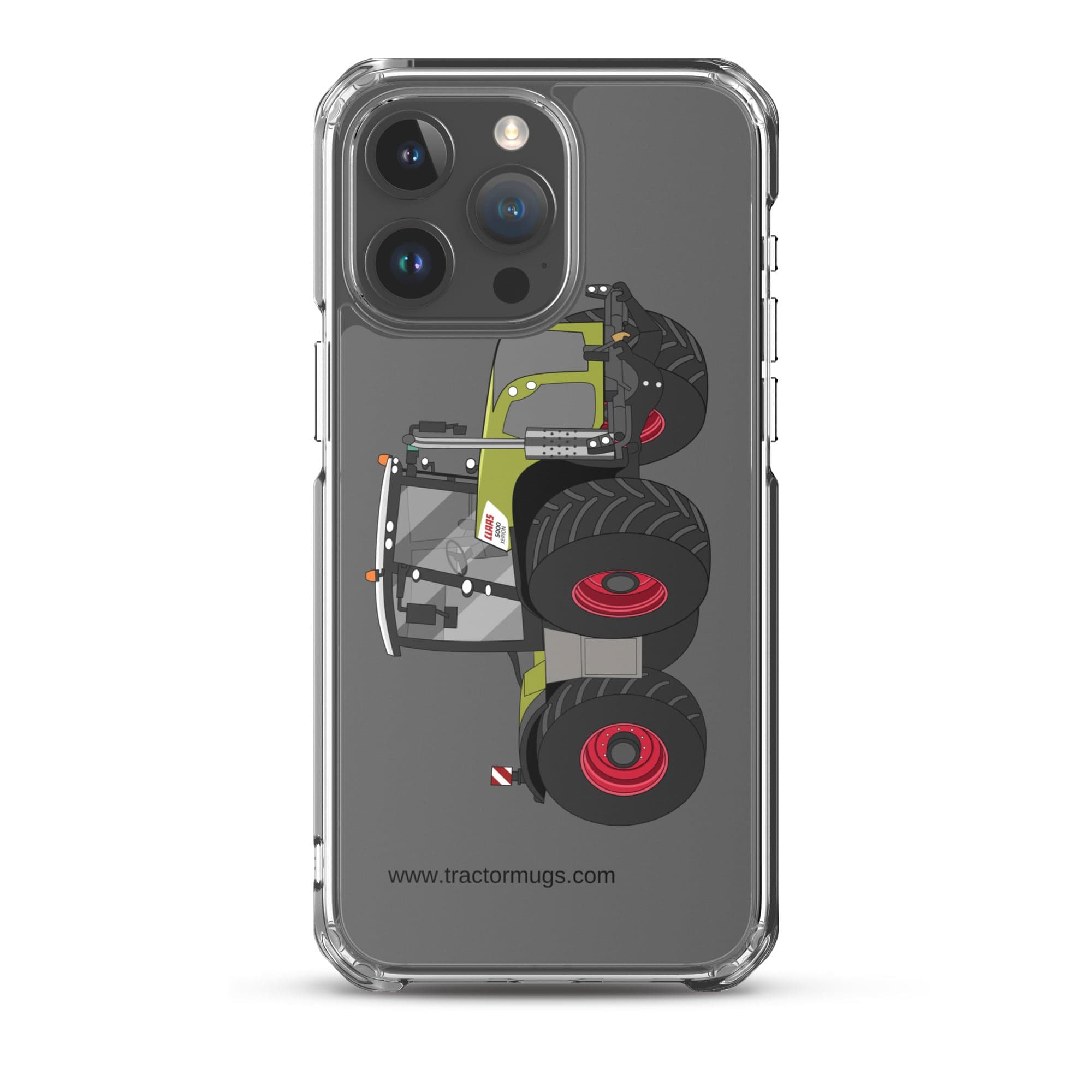 The Tractor Mugs Store iPhone 15 Pro Max Class Xerion 5000 Tractor VC | Clear Case for iPhone® Quality Farmers Merch
