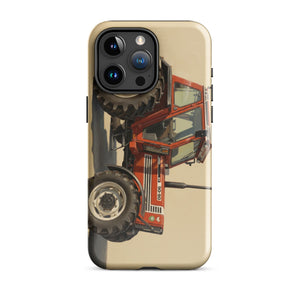 The Tractor Mugs Store iPhone 15 Pro Max FIAT 90-90 DT Oil Painting | Tough Case for iPhone® Quality Farmers Merch