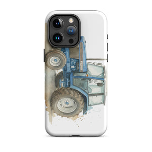 The Tractor Mugs Store iPhone 15 Pro Max Ford 6640 Watercolor | Tough Case for iPhone® Quality Farmers Merch