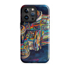 The Tractor Mugs Store iPhone 15 Pro Max Ford 6810 2WD | Splash Art Tough Case for iPhone® Quality Farmers Merch