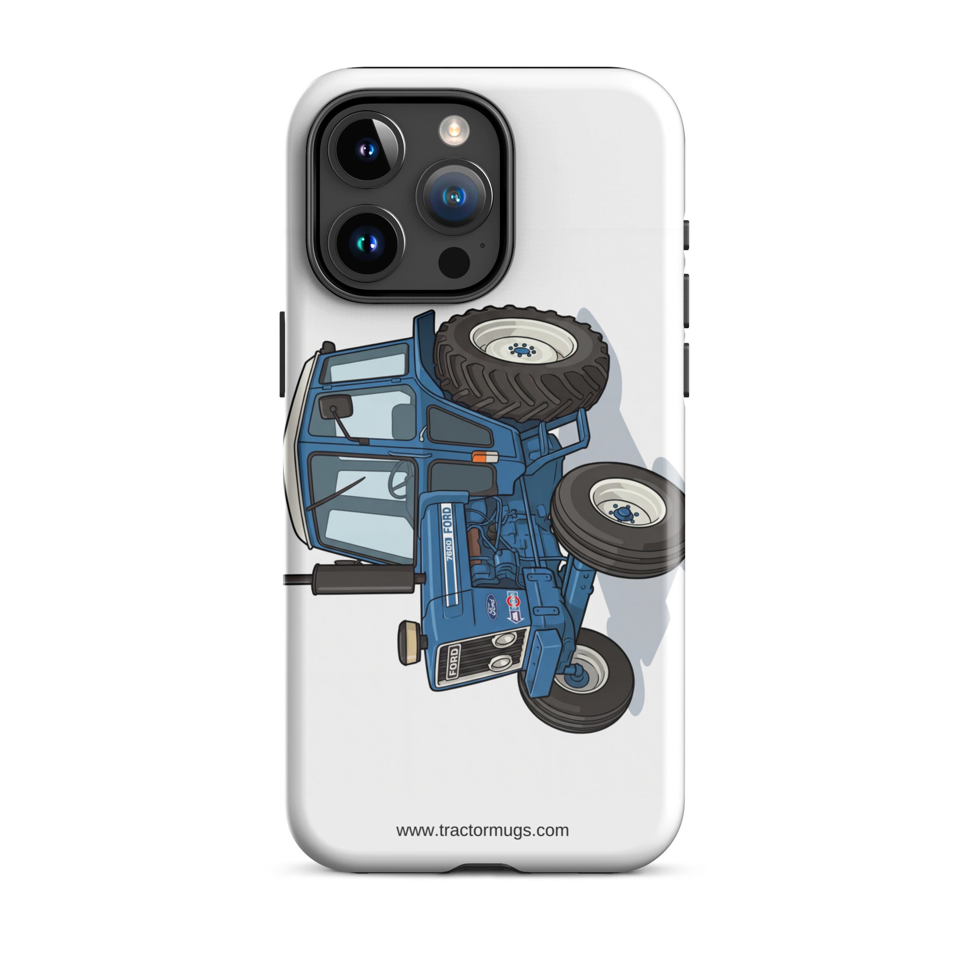 The Tractor Mugs Store iPhone 15 Pro Max Ford 7600 | Tough Case for iPhone® Quality Farmers Merch