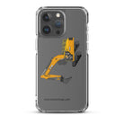 The Tractor Mugs Store iPhone 15 Pro Max JCB 370 LC | Clear Case for iPhone® Quality Farmers Merch