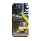 The Tractor Mugs Store iPhone 15 Pro Max JCB Loadall 530 Brochure | Tough Case for iPhone® Quality Farmers Merch
