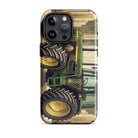 The Tractor Mugs Store iPhone 15 Pro Max John Deere 3350 | Art Deco Tough Case for iPhone® Quality Farmers Merch