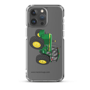 The Tractor Mugs Store iPhone 15 Pro Max John Deere 4240  |  Clear Case for iPhone® Quality Farmers Merch