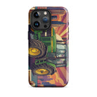 The Tractor Mugs Store iPhone 15 Pro Max John Deere 7810 | Art Deco Tough Case for iPhone® Quality Farmers Merch