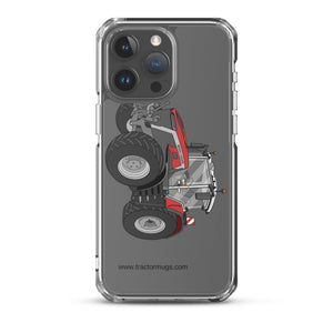 The Tractor Mugs Store iPhone 15 Pro Max Massey Ferguson 9X | Clear Case for iPhone® Quality Farmers Merch