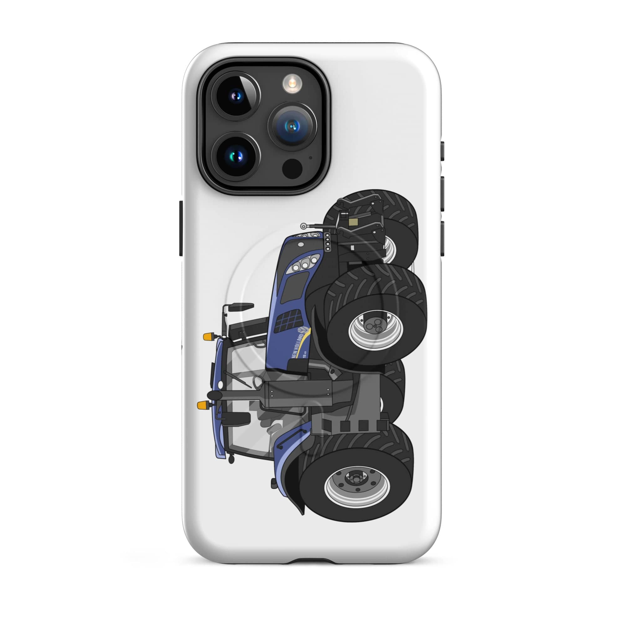 The Tractor Mugs Store iPhone 15 Pro Max New Holland T8 435 | MagSafe® tough case for iPhone® Quality Farmers Merch