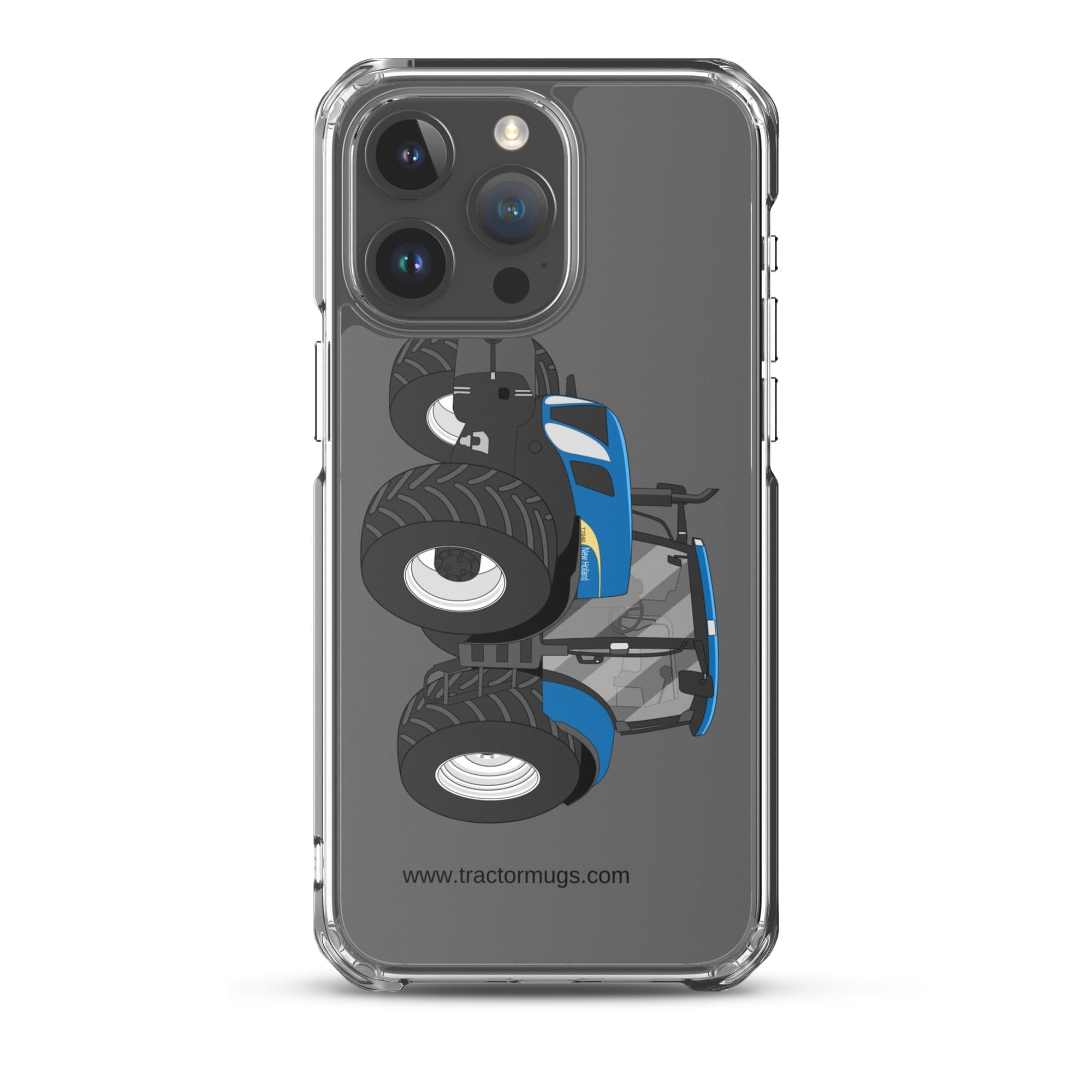 The Tractor Mugs Store iPhone 15 Pro Max New Holland The 7040-1 | Clear Case for iPhone® Quality Farmers Merch