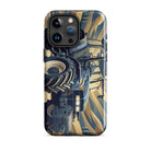 The Tractor Mugs Store iPhone 15 Pro Max New Holland TM 155  | Art Deco Tough Case for iPhone® Quality Farmers Merch