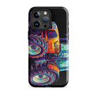 The Tractor Mugs Store iPhone 15 Pro Max Renault Atles 926 | Splash Art Tough Case for iPhone® Quality Farmers Merch