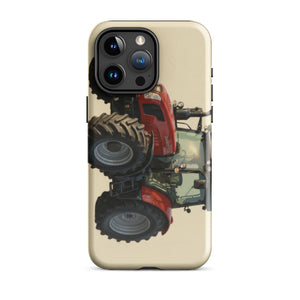 The Tractor Mugs Store iPhone 15 Pro Max SAME Explorer 105 (Stage V) Oil Painting | Tough Case for iPhone® Quality Farmers Merch