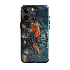 The Tractor Mugs Store iPhone 15 Pro Max SAME Explorer 105 (Stage V) Splash Art | Tough Case for iPhone® Quality Farmers Merch