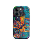 The Tractor Mugs Store iPhone 15 Pro MB TRAC 1100 | Splash Art Tough Case for iPhone® Quality Farmers Merch