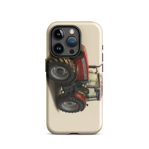 The Tractor Mugs Store iPhone 15 Pro McCormick MTX 150 Signature Edition Oil Painting | Tough Case for iPhone® Quality Farmers Merch